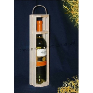 Dárkový nosič lištový vysoký - 1 láhev vína