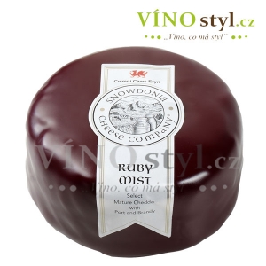 Sýr Cheddar RUBY MIST, s portským vínem