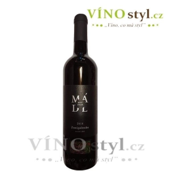 Zweigeltrebe, pozdní sběr 2023, víno červené - suché