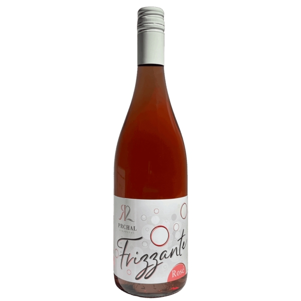 Frizzante Rulandské modré Rosé, moravské zemské víno 2025, víno růžové - polosuché