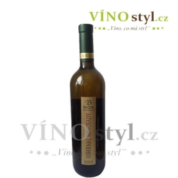 Hibernal Novosady, výběr z hroznů 2022, víno bílé - suché