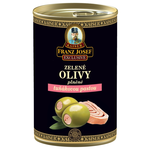 Zelené olivy plněné tuňákovou pastou - FRANZ JOSEF