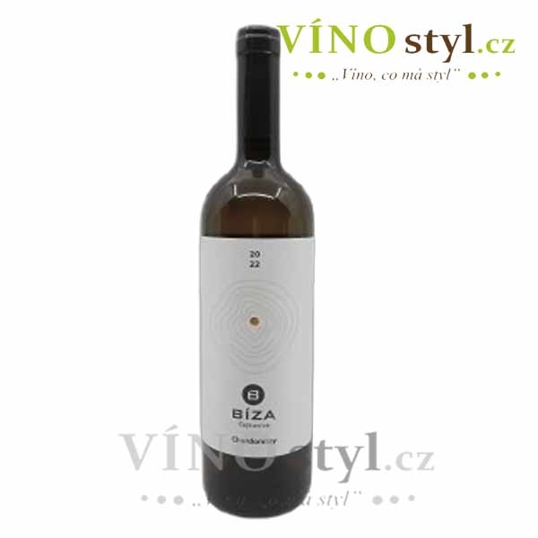 Chardonnay, pozdní sběr 2022, víno bílé - suché