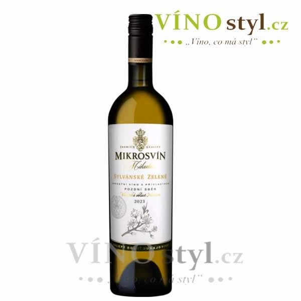 Sylvánské zelené, pozdní sběr 2024, víno bílé - suché - FLOWER LINE