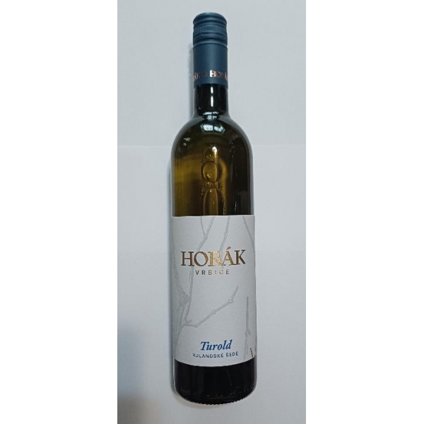 Rulandské šedé, pozdní sběr 2023, víno bílé - polosuché