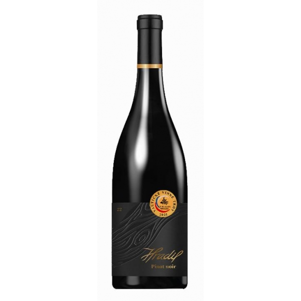 Pinot Noir, výběr z hroznů 2022, víno červené - suché