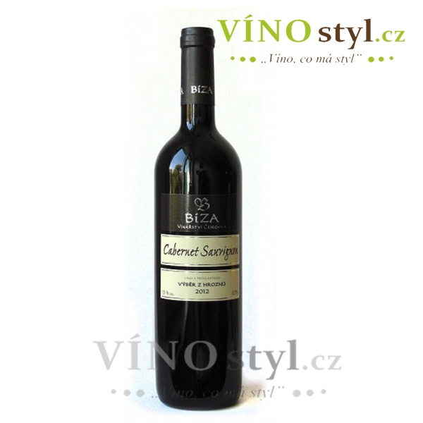 Cabernet Sauvignon, výběr z hroznů 2013, víno červené - suché