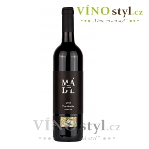 Frankovka, pozdní sběr 2022, víno červené - suché