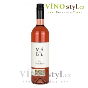 Frankovka Rosé, kabinetní 2022, víno růžové - suché