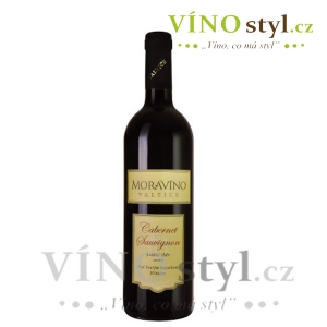 Cabernet Sauvignon, pozdní sběr 2017, víno červené - suché