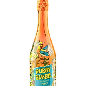 Robby Bubble Broskev - ochucený nealkoholický nápoj