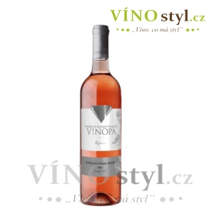 Zweigeltrebe Rosé, pozdní sběr 2020, víno růžové - suché