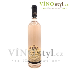 Zweigeltrebe Rosé, pozdní sběr 2016, víno růžové - polosuché