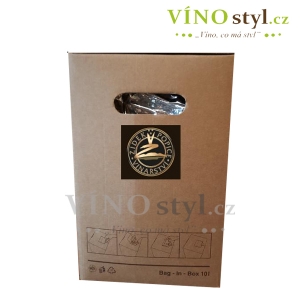 Bag in box 10 l, Cabernet Moravia, moravské zemské, suché