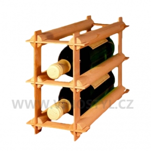 Stojan na víno mřížkový (2 x 1), pro 2 láhve vína