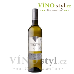 Sauvignon, výběr z hroznů 2017, víno bílé - polosuché