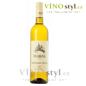 Ryzlink vlašský, pozdní sběr 2019, víno bílé - suché