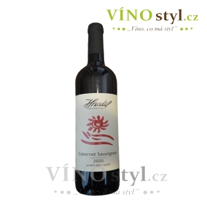 Cabernet sauvignon, pozdní sběr 2020, víno červené - suché