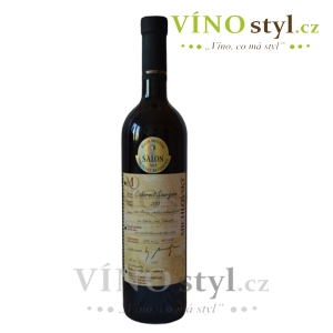 Cabernet Sauvignon, pozdní sběr 2013, víno červené - suché