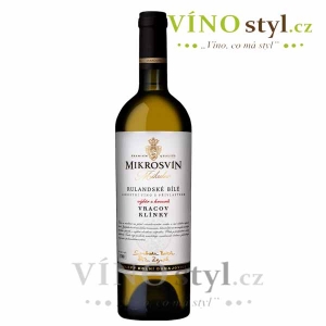 Rulandské bílé, výběr zhroznů 2023, Klínky , víno bílé - suché - Traditional line