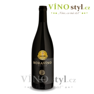 Merlot Burgunder, pozdní sběr 2019, víno červené - suché