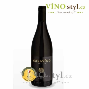 Rulandské modré Burgunder, výběr z hroznů 2021, víno červené - suché