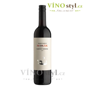 Cabernet Moravia, moravské zemské 2019, víno červené - suché