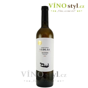 Sauvignon, pozdní sběr 2019, víno bílé - suché