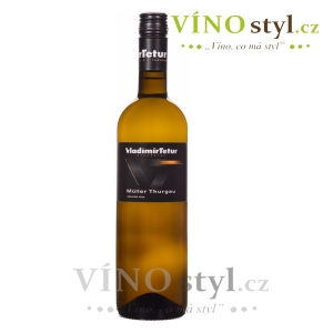 Müller Thurgau, jakostní 2020, víno bílé - polosuché
