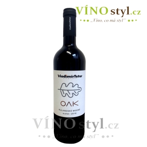 Rulandské modré OAK, výběr z hroznů 2018, víno červené - suché