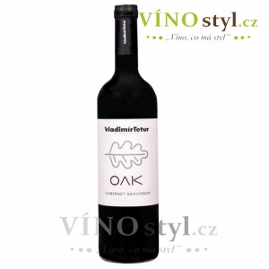 Cabernet sauvignon OAK, výběr z hroznů 2021, víno červené - suché