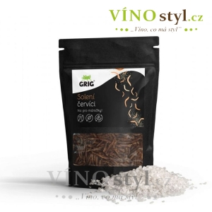 Sušení Grig červíci - solení