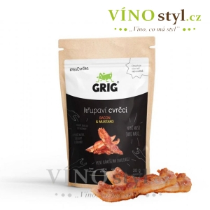 Sušení cvrčci Grig - slanina a hořčice