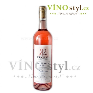 Frankovka ROSÉ, pozdní sběr 2015, víno růžové - polosuché