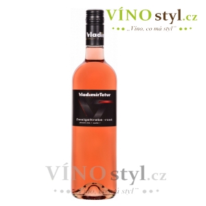Zweigeltrebe ROSÉ, jakostní 2020, víno růžové - suché